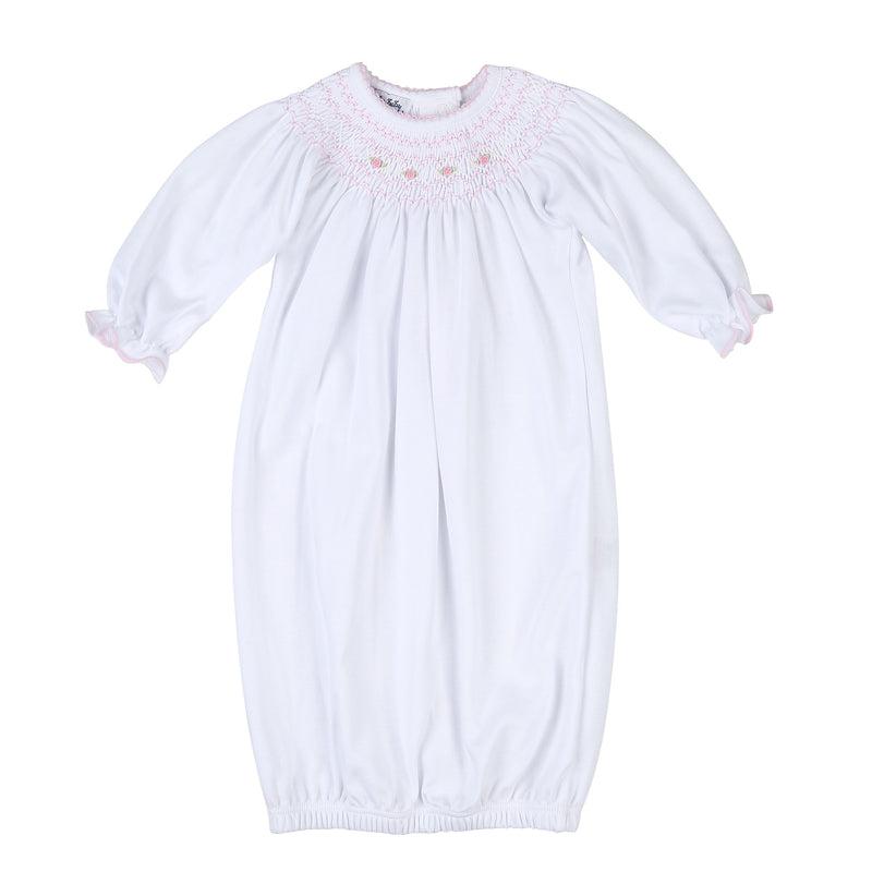 Magnolia Baby Taylor and Tyler Bishop Gown Pink - Born Childrens Boutique