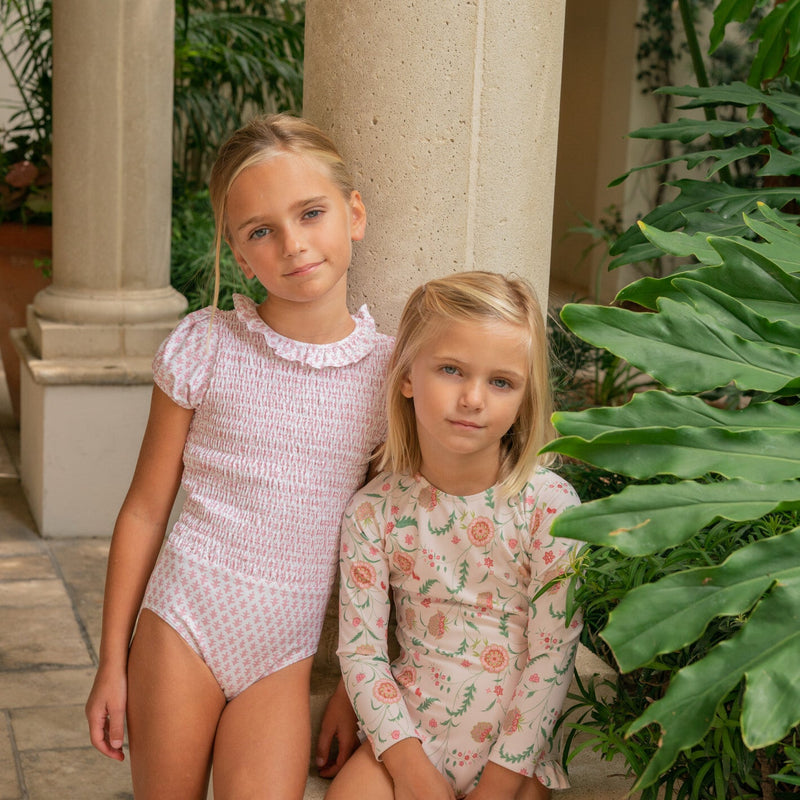 Cloister Botanical Rashguard One Piece - Born Childrens Boutique