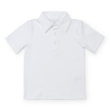 Griffin Polo Shirt - White - Born Childrens Boutique