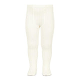 Ribbed Tights Cream - Born Childrens Boutique