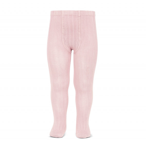 Ribbed Tights Light Pink - Born Childrens Boutique