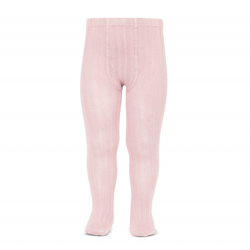 Ribbed Tights Light Pink - Born Childrens Boutique