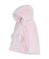 Bear Pocket Jacket Pink - Born Childrens Boutique